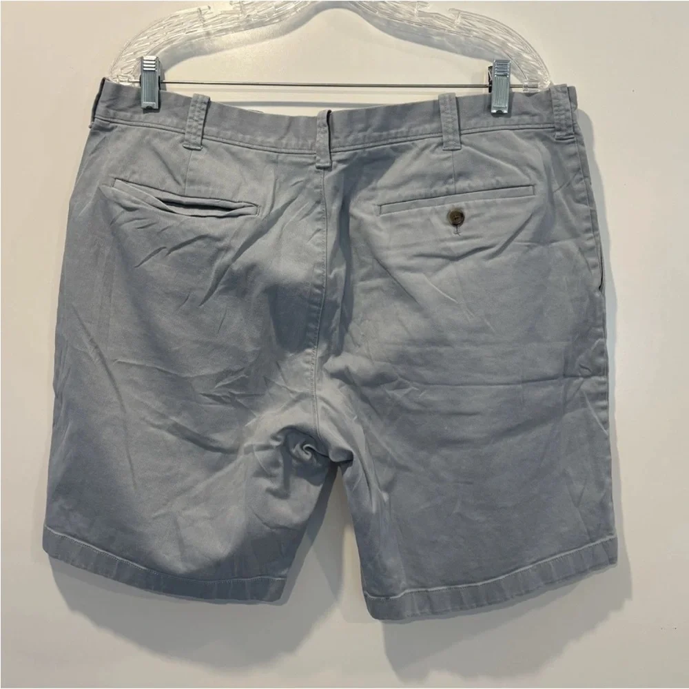 J Crew Mercantile Flex Blue Cotton Blend Chino 9” Shorts Mens Size 38 (89)‎